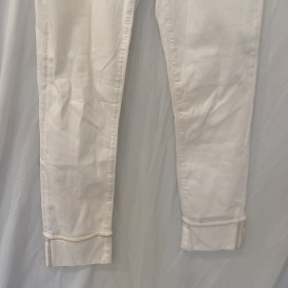 AG Adriano Goldschmied Straight cuffed White Denim size 28 - Picture 3 of 9